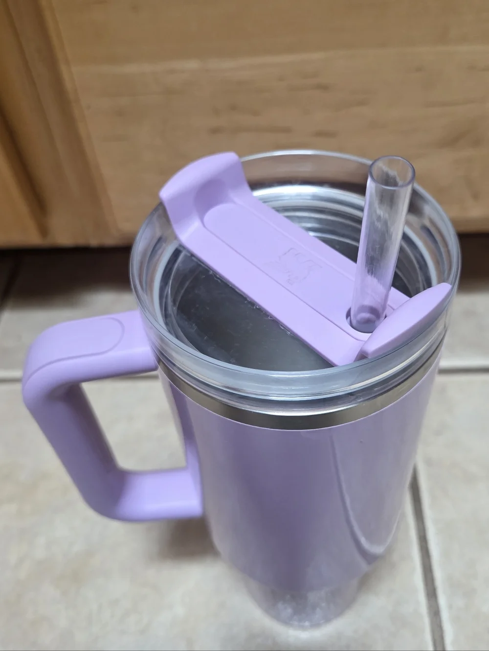 Stanley Lavender Gloss Travel Mug with Handle 40 Oz - Picture 4 of 5